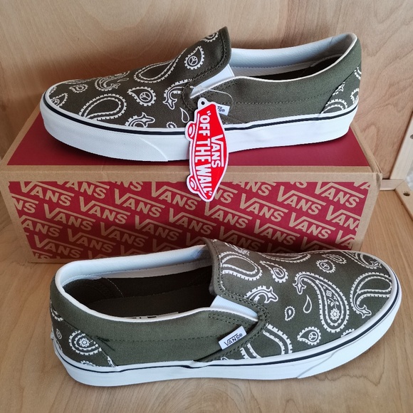 Vans Other - VANS Peace Paisley Classic Slip-On Sneaker - NWT (10.5Mens/12Womens)